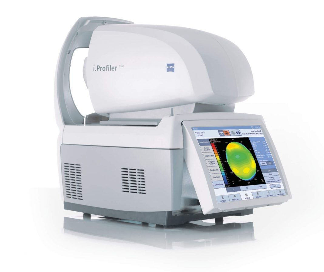 Zeiss i.Profiler Plus autorrefractómetro cuatro en uno Optimoda