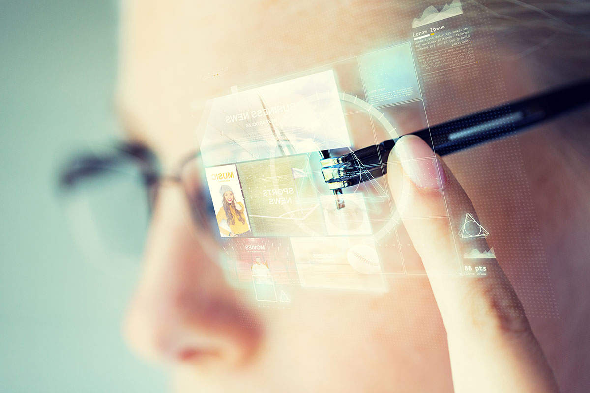 El futuro se ve a través de unas gafas con cámara personalizadas